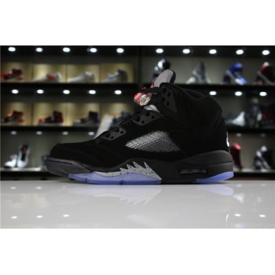 Nike Air Jordan 5 Retro Og Metal Siyah / Kırmızı / Metal Basketbol Ayakkabısı Türkiye - 0V2TKXGR